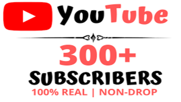24203Instant Start 300+ Organic YouTube Subscribers