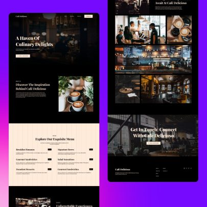 32924I will design a quality, modern website and landing page in Figma